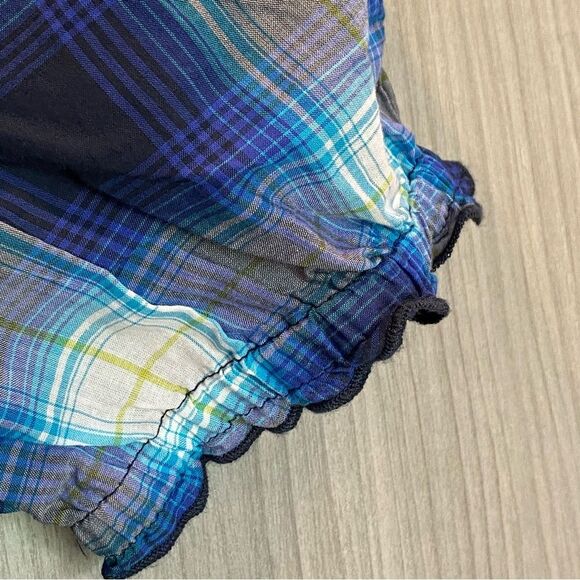 Thereabouts Blue Plaid Top Youth 2XL 20.5P NWT - Picture 4 of 9